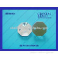 Sew on crystal fancy stone BUT-0001 clear hexagon
